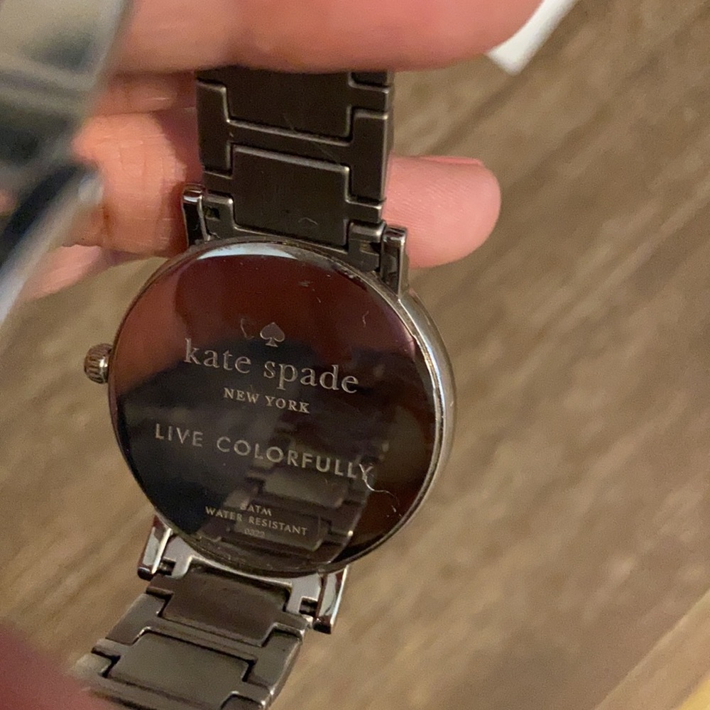 Silver Kate Spade watch. - Picture 2 of 5